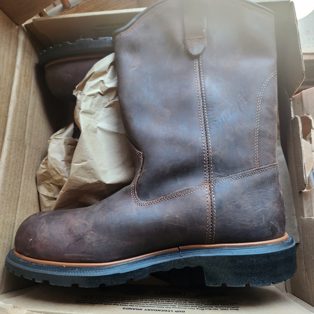 Red Wing Shoes Rustic Brown Men's Boots